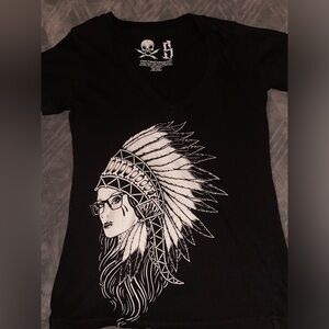 Black tee